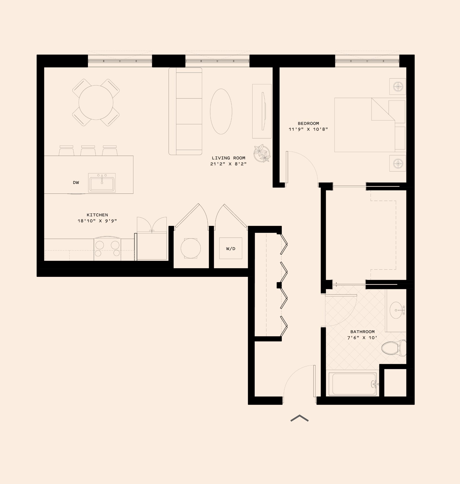 A13 floor plan